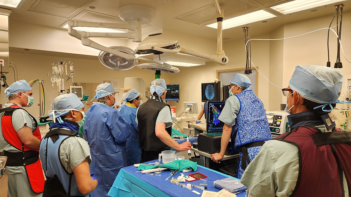 Supporting a case in the cath lab