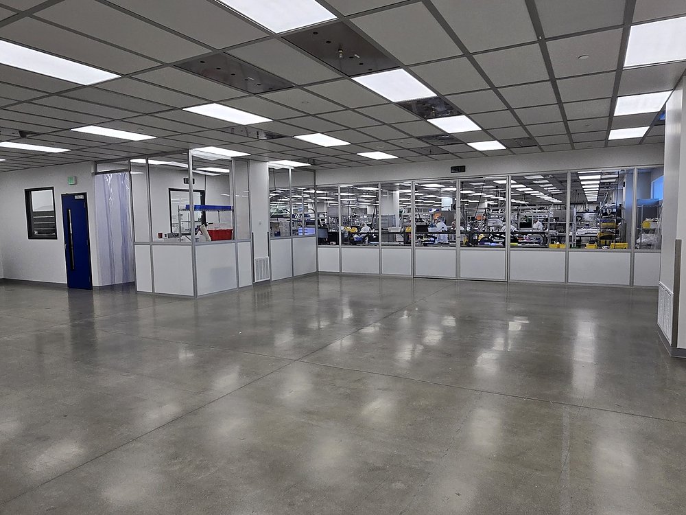 Inside the cleanroom
