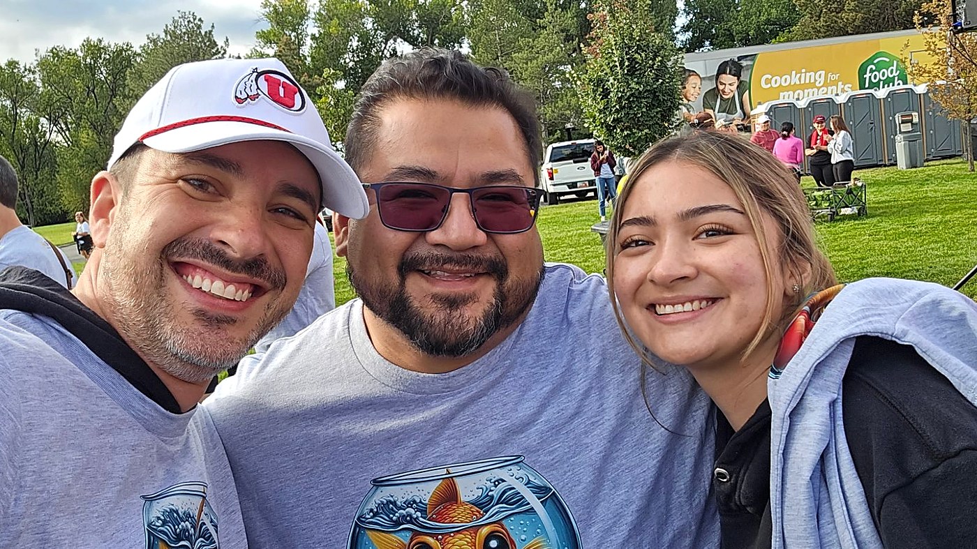 Colleagues at the Heart Walk