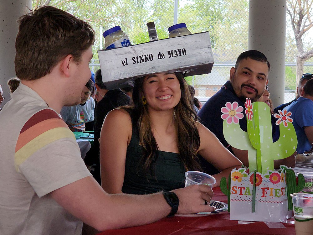 Staff fiesta celebration